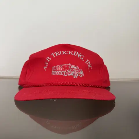 USA TRUCKING 빈티지 볼캡 트러커 메쉬