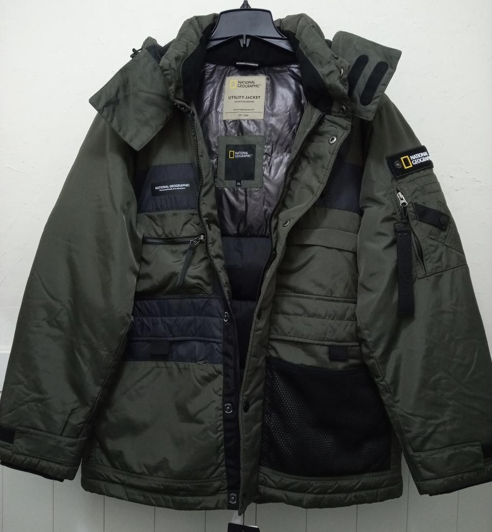 내셔널지오그래픽 다운 패딩 XXL