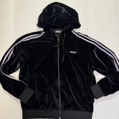 널디 후드 집업 져지(S사이즈)