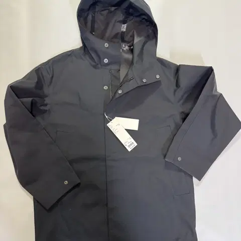 (새상품)유니클로 오버사이즈 마운틴 파카 블랙(M사이즈)