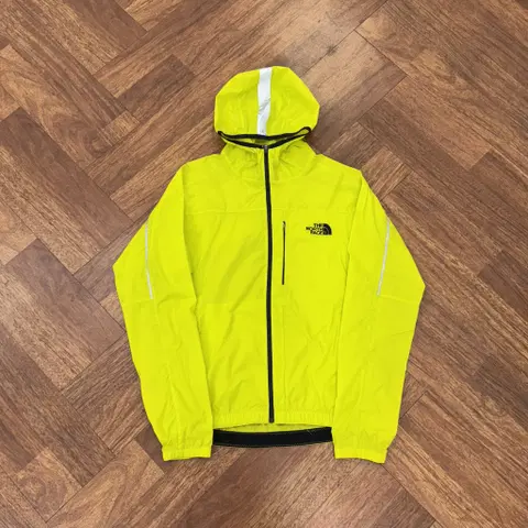 95 노스페이스 형광 스카치 바람막이 후드 자켓