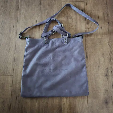 이태리 페루찌 가죽 토트앤크로스백