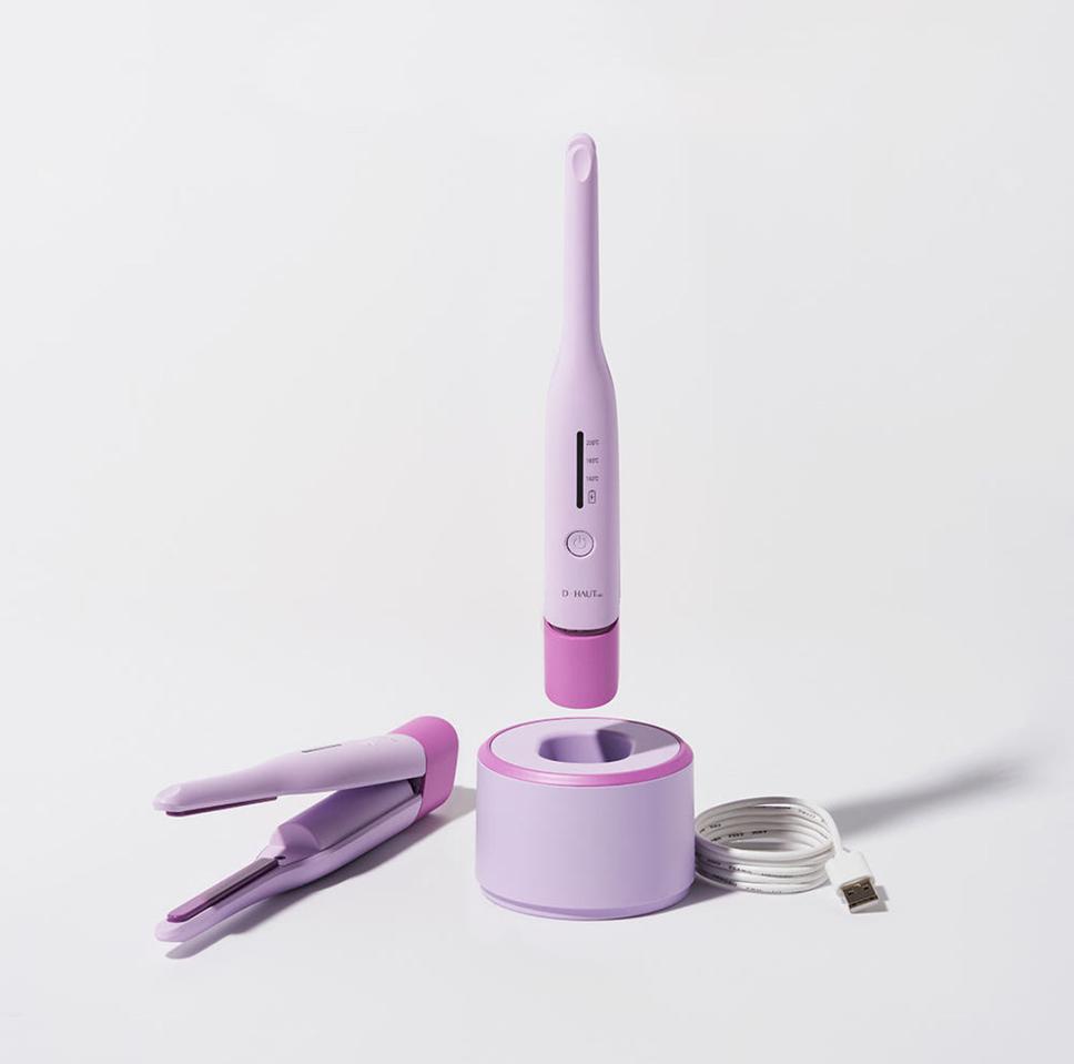 뿌리볼륨 무선고데기 + 충전거치대