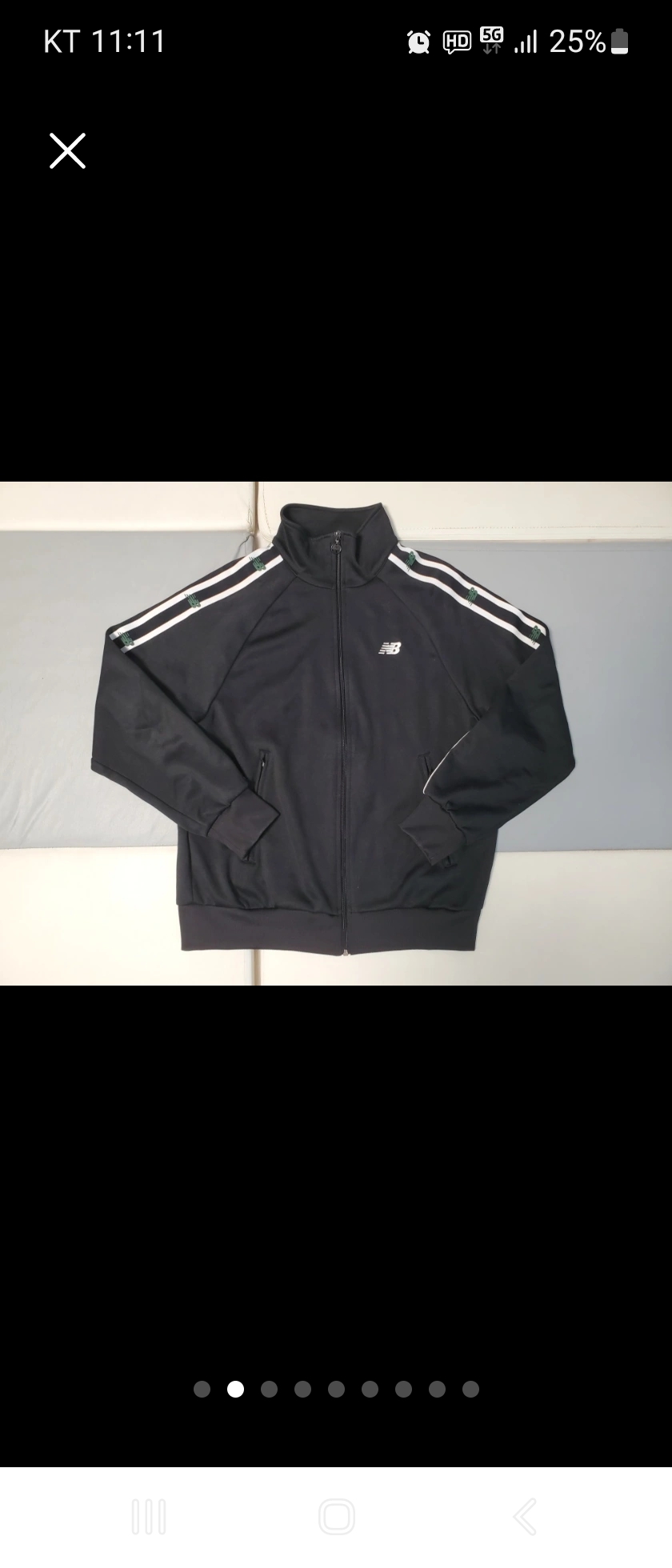 뉴발란스 N 트랙 트랙자켓 집업 m(새상품급)