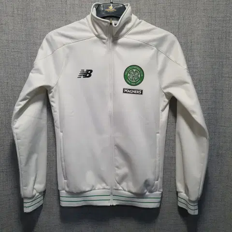 뉴발란스 남성 기모 셀틱fc 화이트 져지M