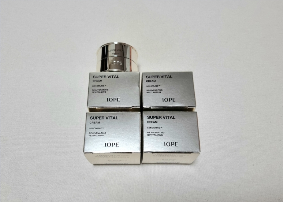 리뉴얼 신상) 아이오페 슈퍼바이탈 크림 10ml 4개