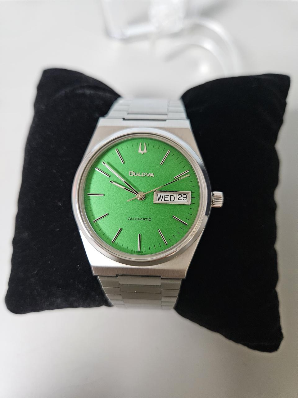 부로바 남성 자동메탈 시계/SWISS