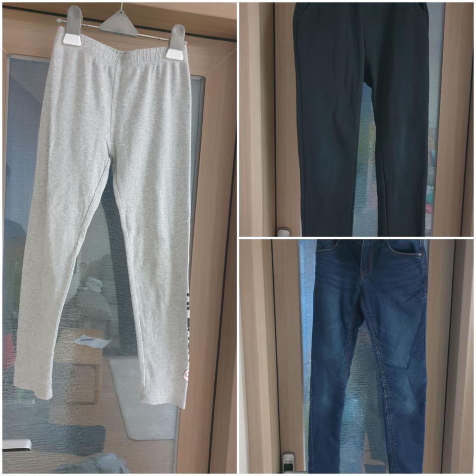 140 여아 바지/레깅스 3개 일괄