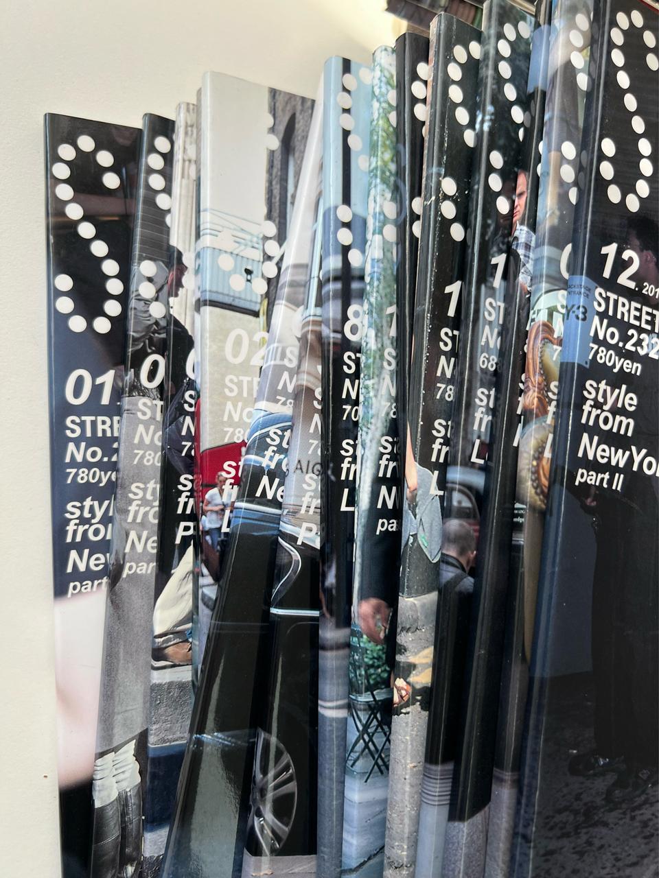 뉴욕밀라노파리스트리트패션잡지 15권 일괄