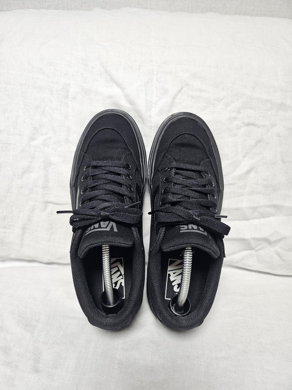 반스 올블랙 운동화