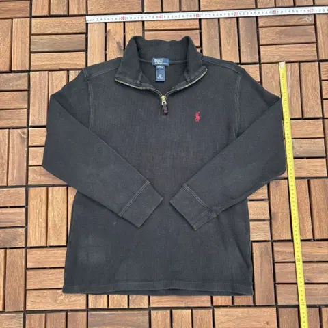 폴로 랄프로렌 블랙 맨투맨 S