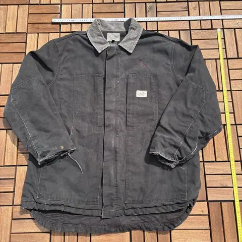 디키즈 코듀로이 칼라 워크 자켓 블랙