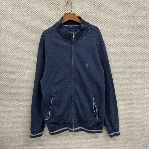 헤지스 캐주얼 자수로고 코튼 집업 105 D10811