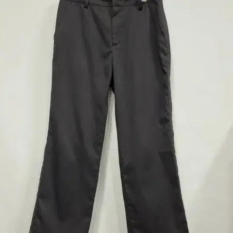 몽돌 검정색 와이드 슬랙스