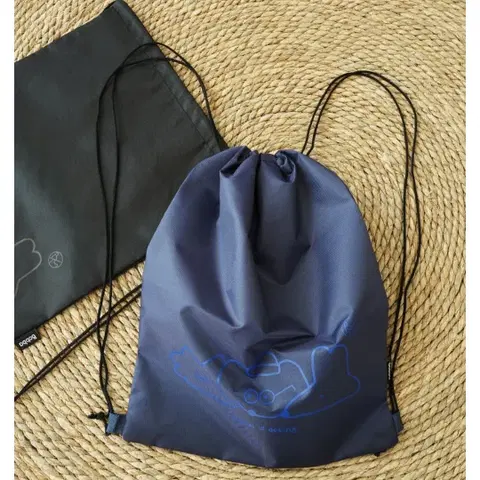 [새상품] 보바 드로잉 신발 주머니 가방 네이비(정가 개당 0.6)