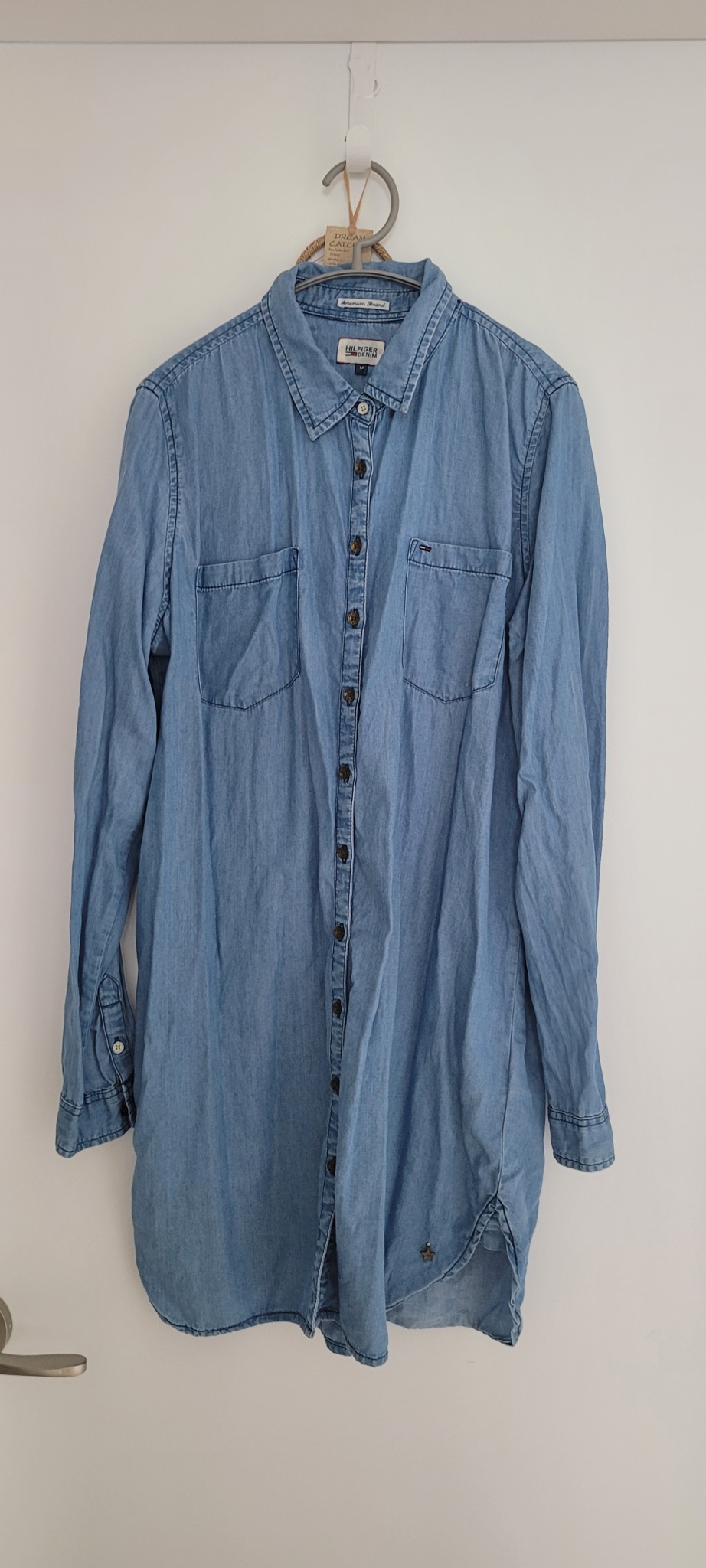타미힐피거 M 청원피스 청셔츠