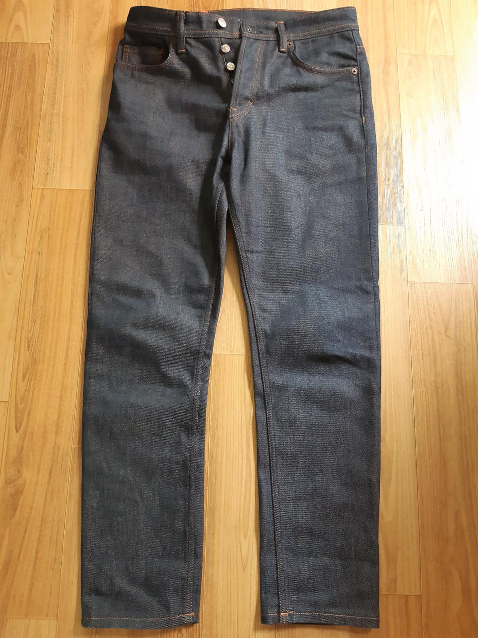 아크네 스튜디오 레귤러 청바지 매장정품