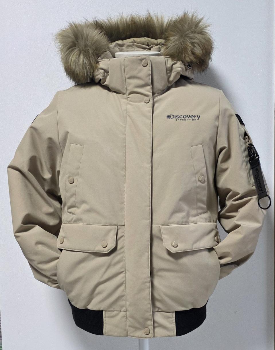 디스커버리 마운틴쿡 RDS 다운 숏패딩 봄버다운점퍼 여성 95(66)