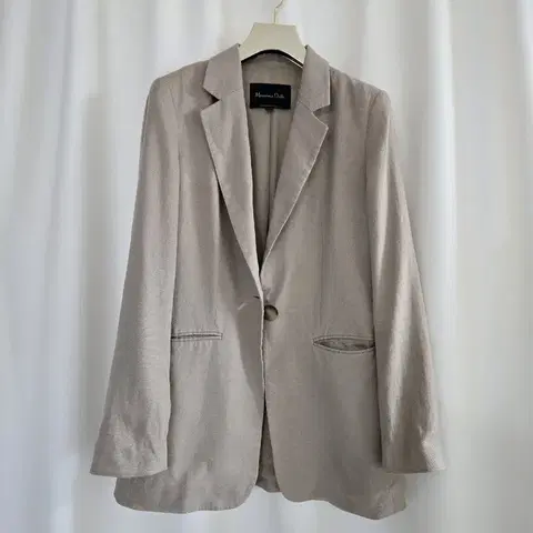 마시모두띠 베이지 블레이저