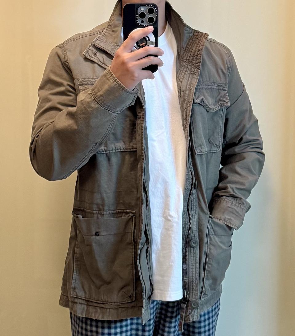 아메리칸이글 남자 야상 M사이즈 중고팝니다.