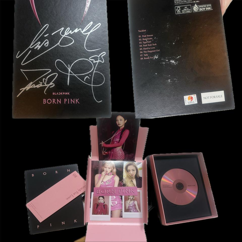 블랙핑크 친필싸인앨범(비매)