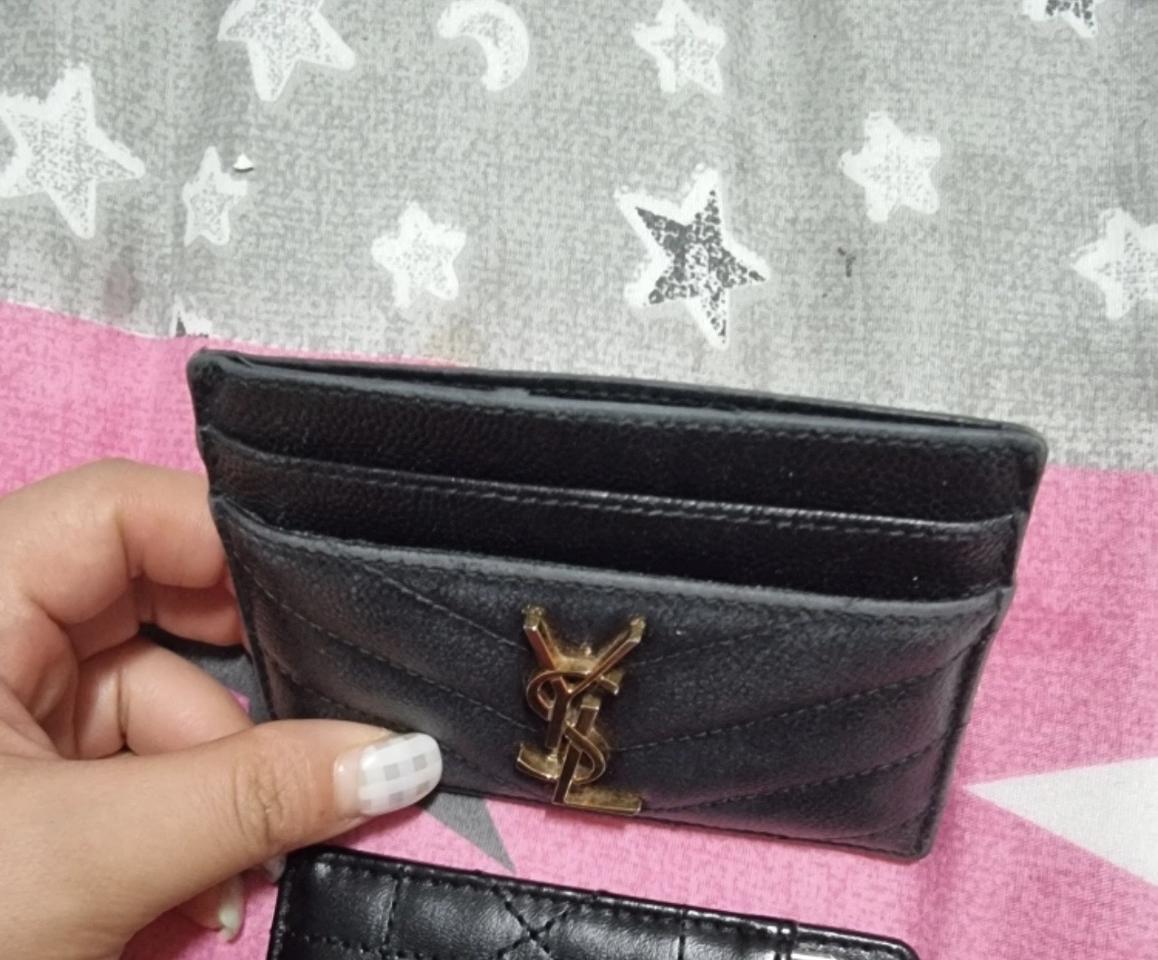 [정품] 입생로랑 카드지갑 금장