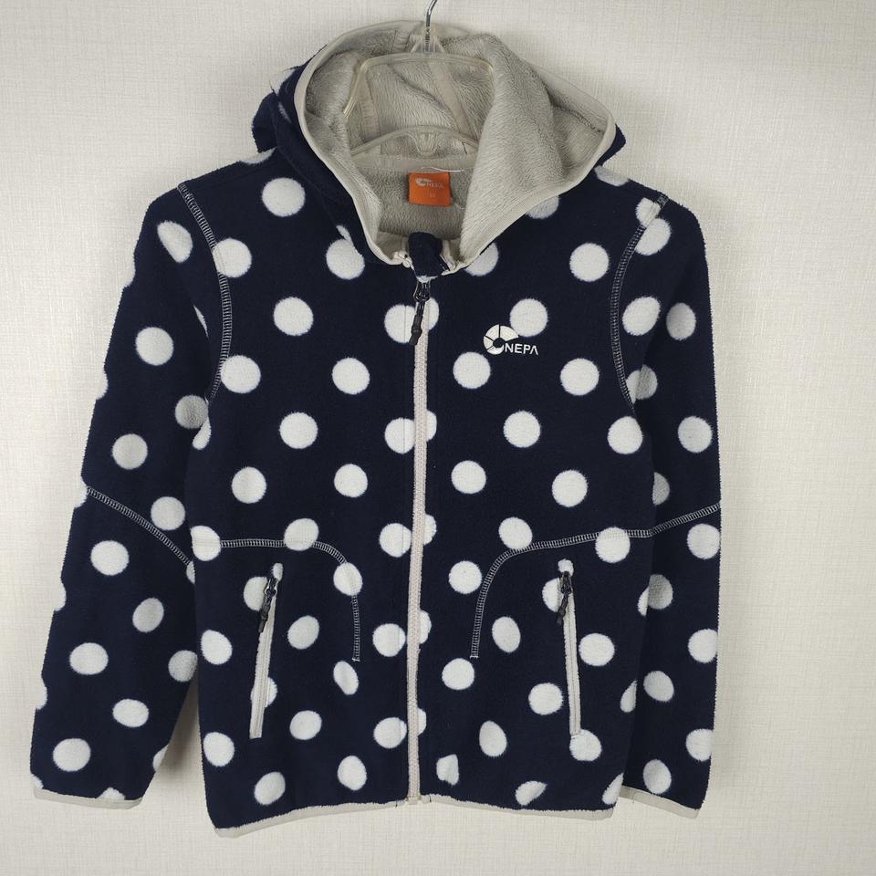 네파 후리스집업 여아 130사이즈