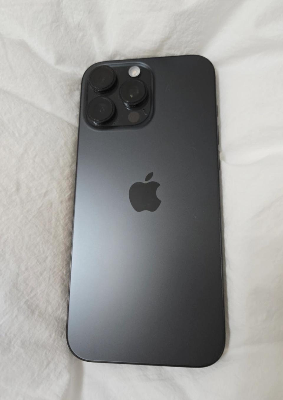 아이폰 16프로 맥스 블랙 풀박