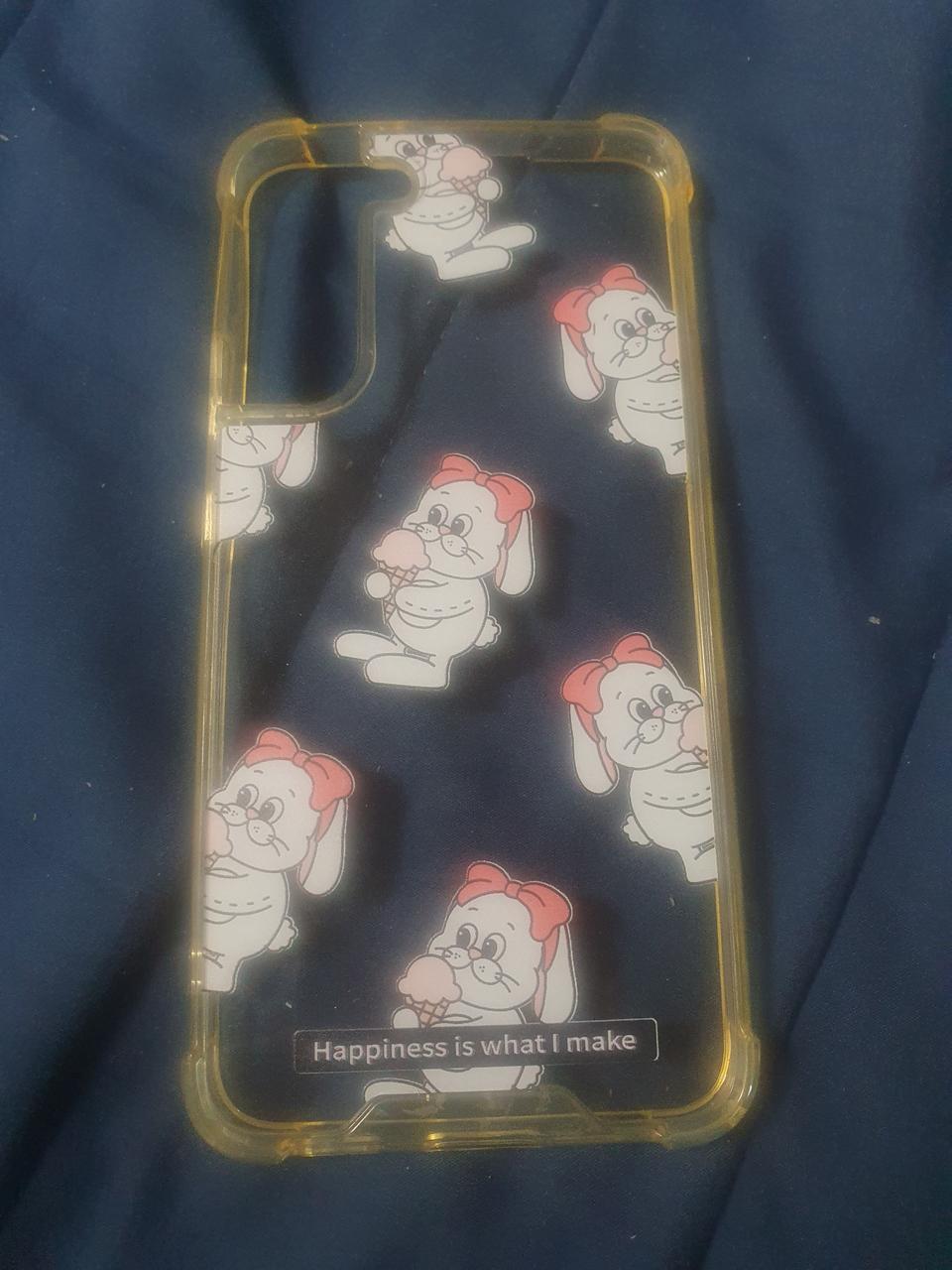 갤럭시s21 버니 리본 케이스