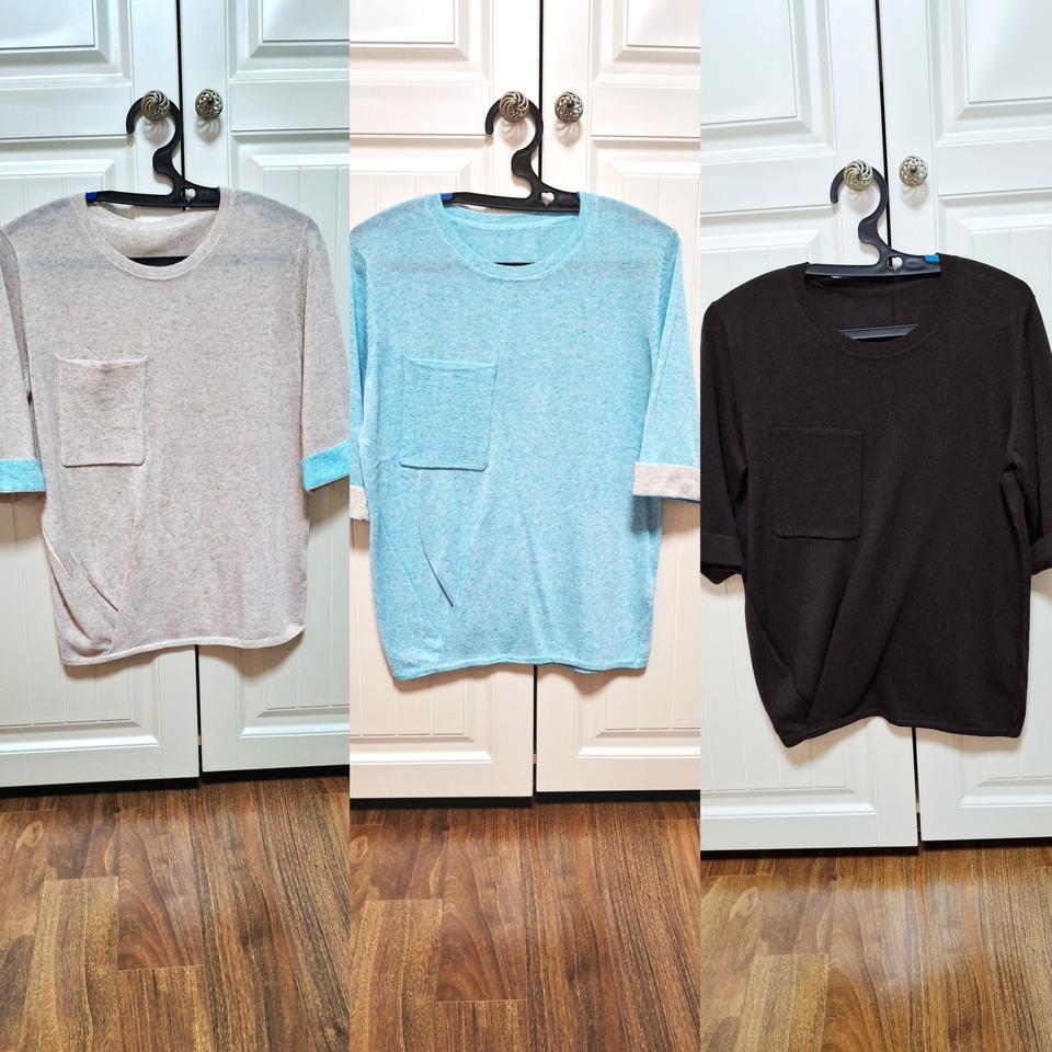 7부 니트 3종 (새옷)