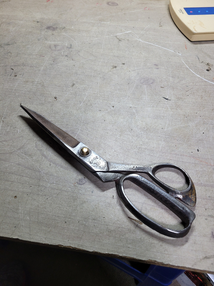 1970 23 센티 일제 재단 가위/날 세워야 함