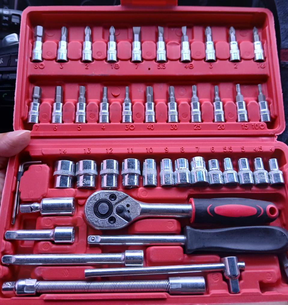 무료배송 46pcs 소켓 렌치 세트 새상품