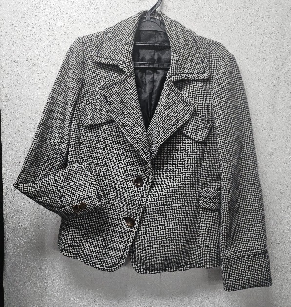 앤클라인] 모  체크자켓  90