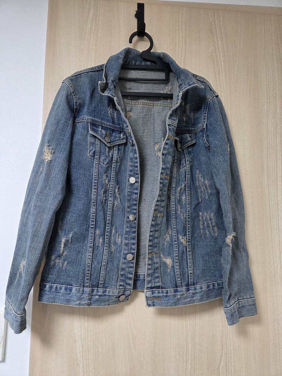 연청 데님 자켓