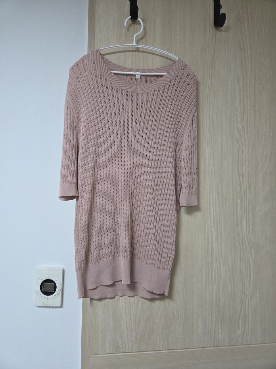 핑크 니트 XL(105)