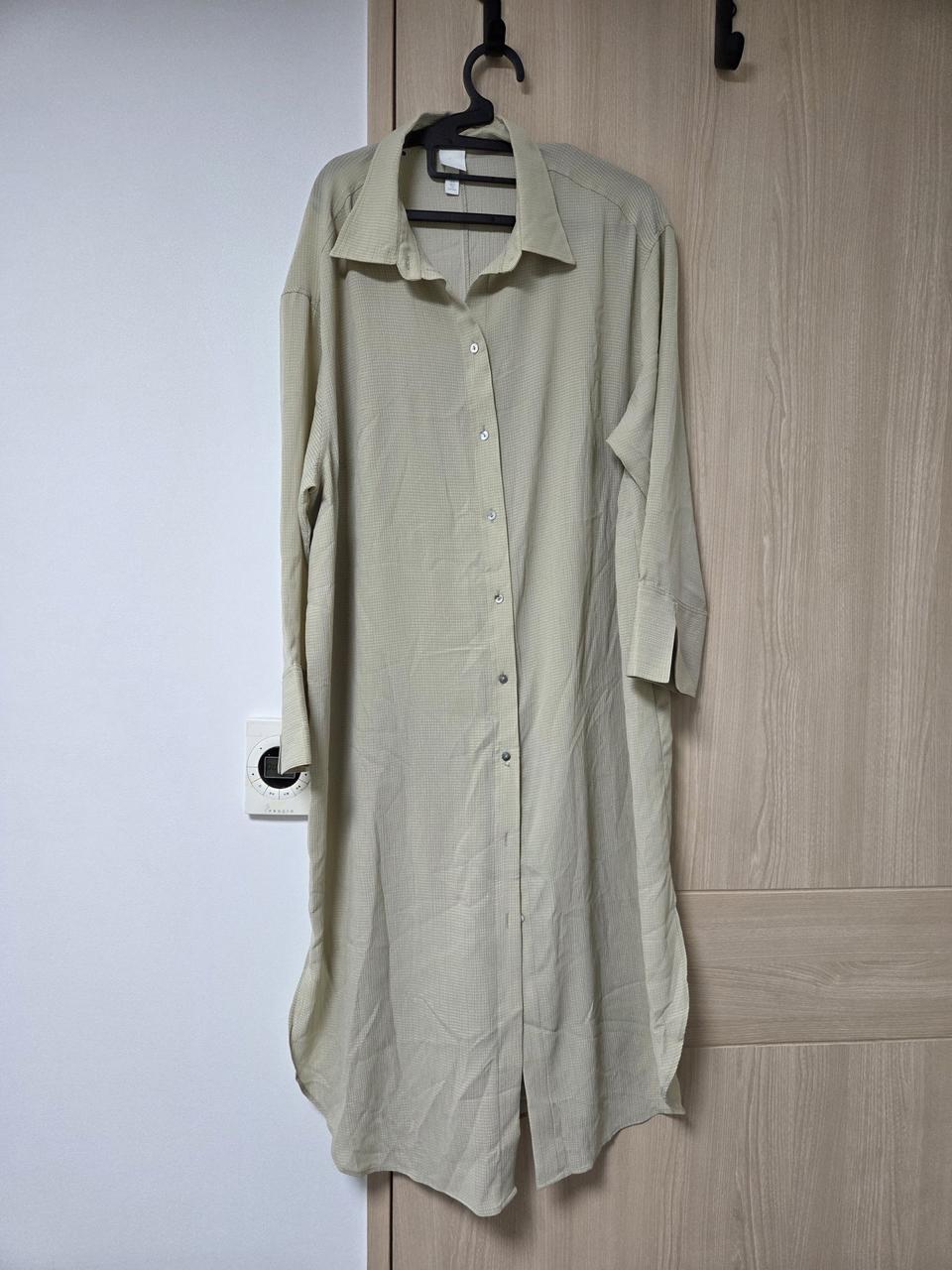 H&M 셔츠 롱 원피스