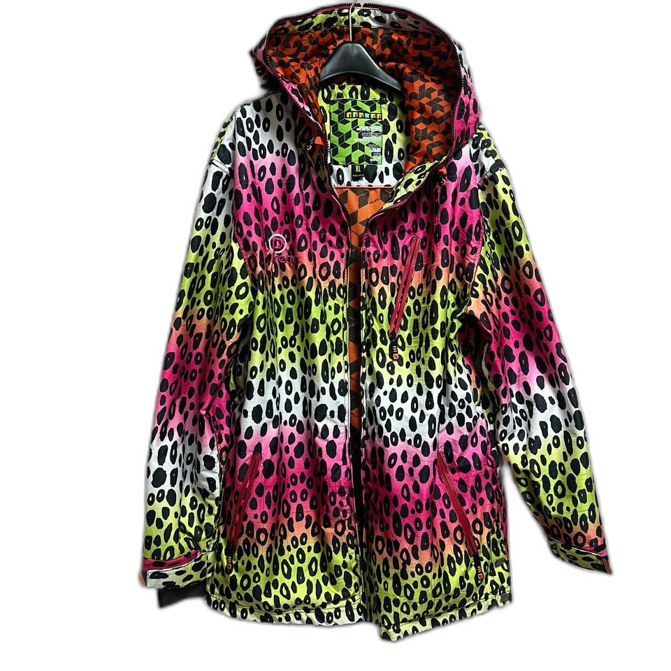 유니크 레오파드 펠리체 스키복(XL)