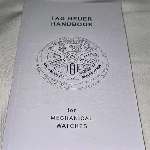 태그호이어 시계 핸드북 (설명서)