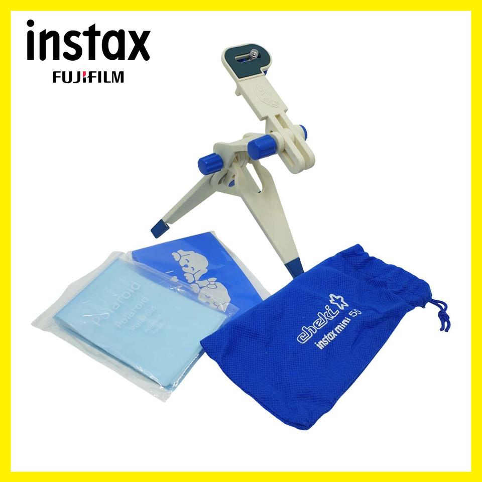 [미사용] 후지필름 인스탁 미니55 오리지널 삼각대+휴대용 앨범 2개