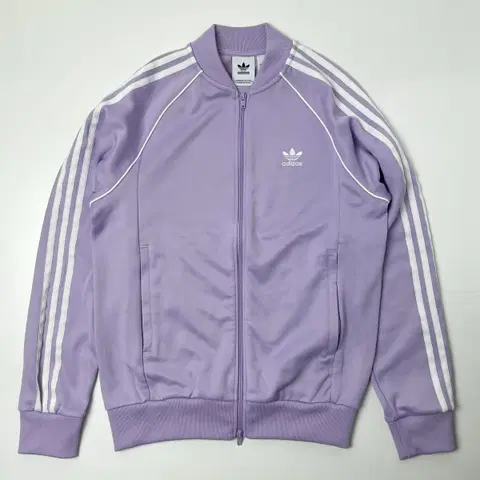 [택포] 아디다스 파이어버드 트랙탑 져지 연보라 XL