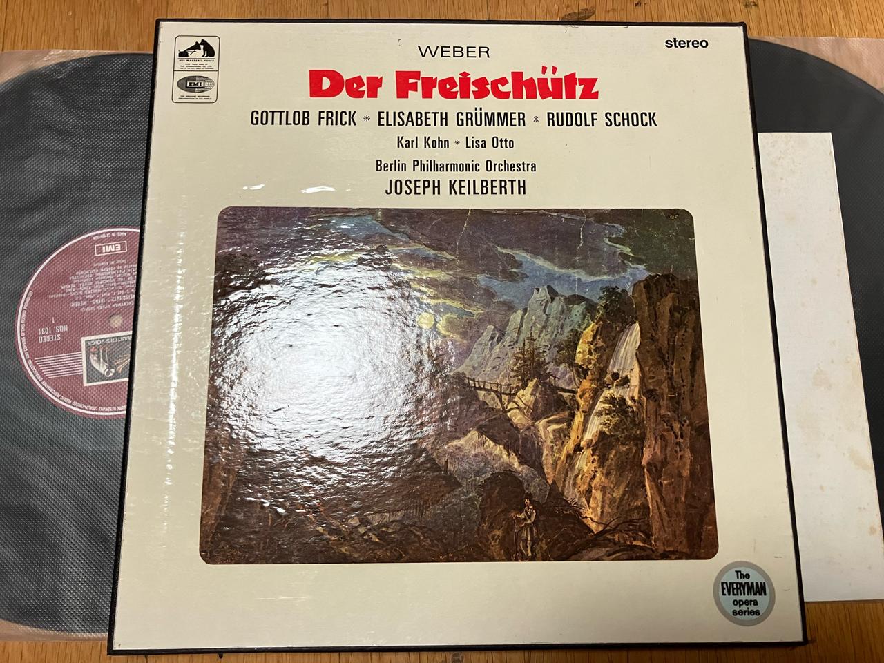 EMI 베버 마탄의 사수 2LP 박스 세트