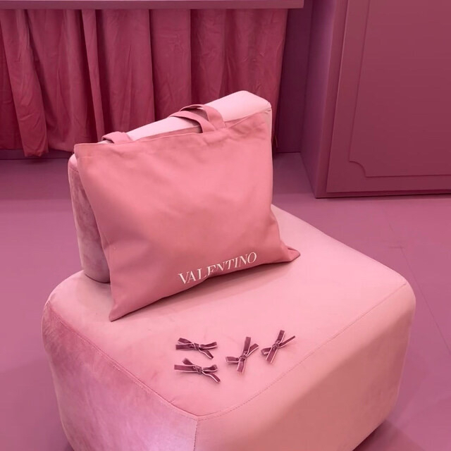 발렌티노 뷰티 에코백