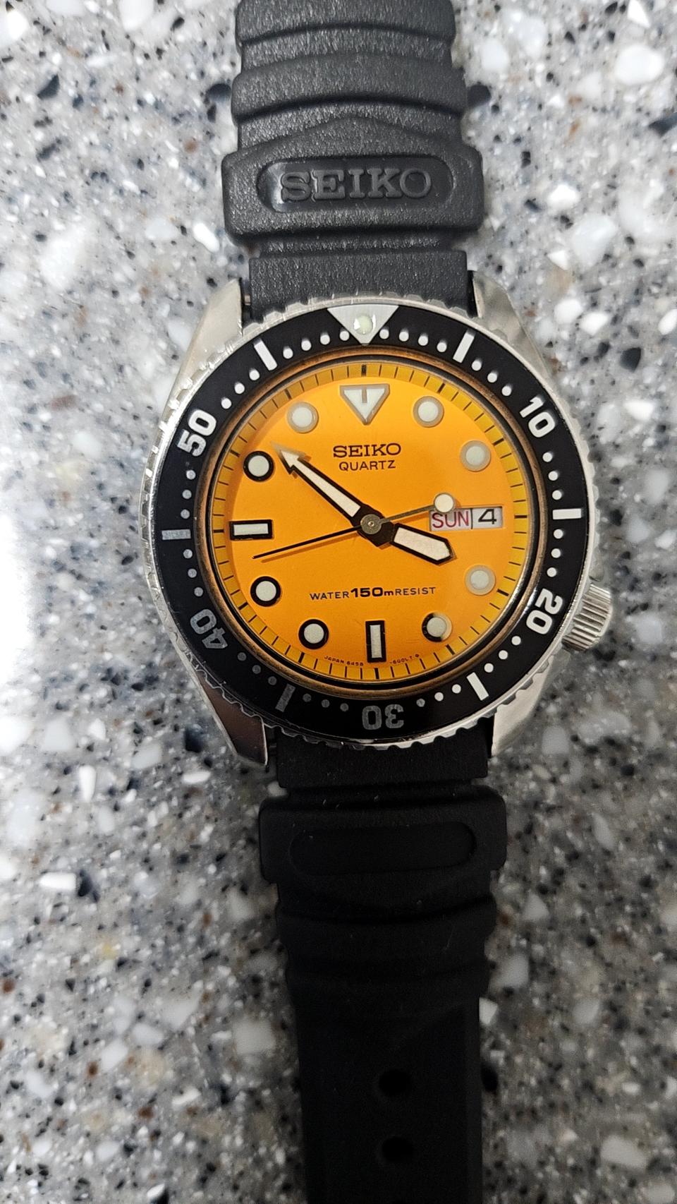 세이코다이버쿼츠6458-600A