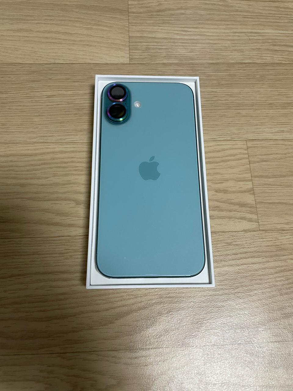 SSS급박스풀셋“아이폰16플러스 512G 민트색“ 팝니다.