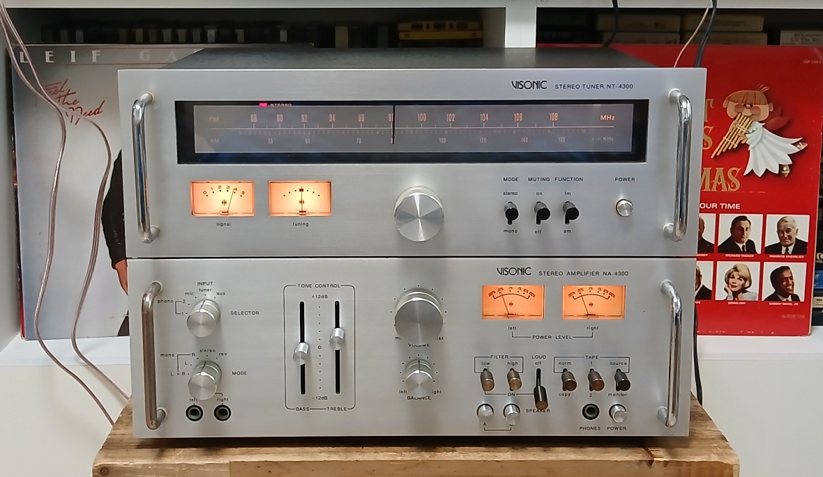 [인하]스코트_(Visonic)빈티지 앰프+튜너 셋트_A급