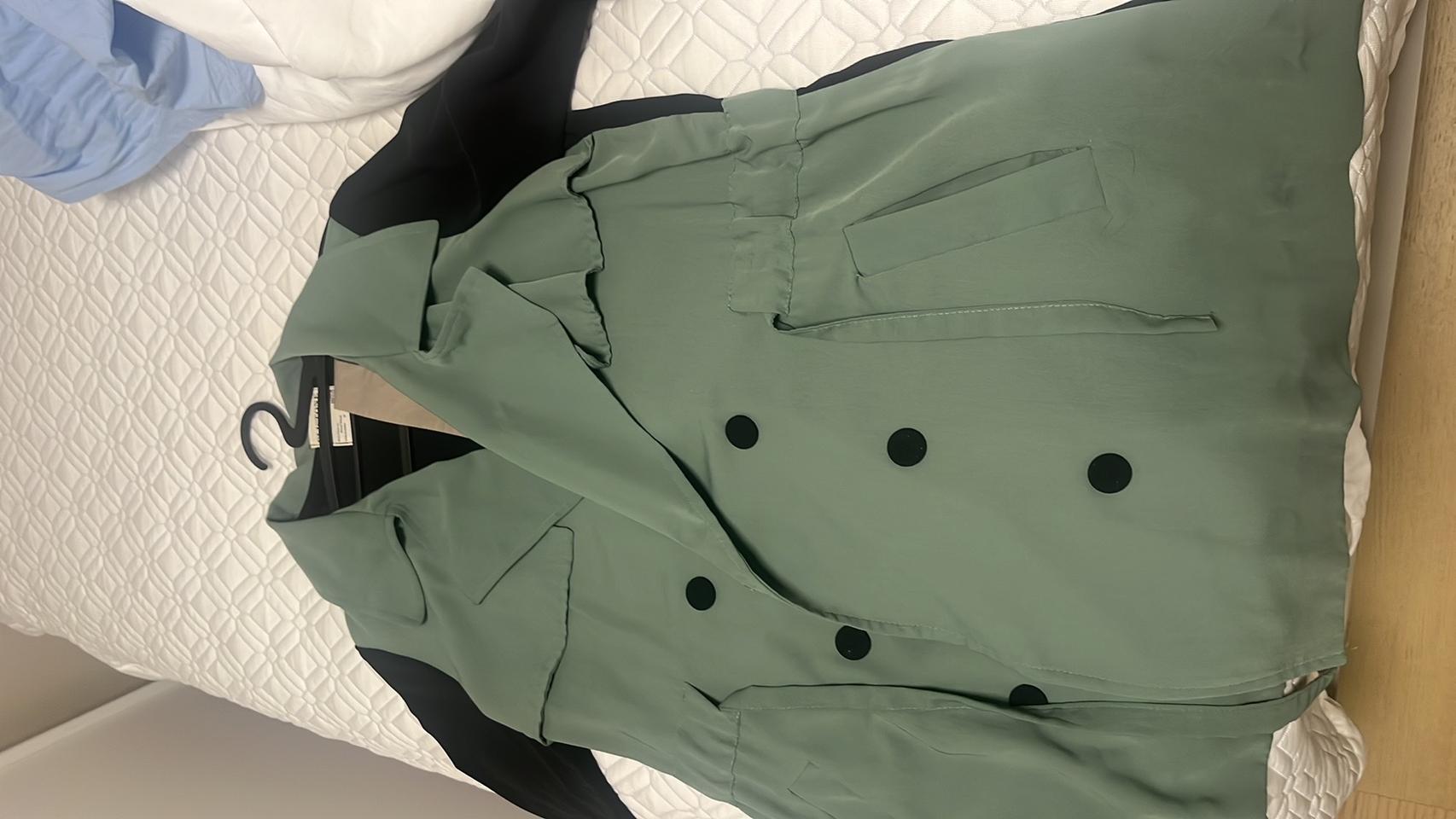 시스루 부들부들 허리 매듭 자켓