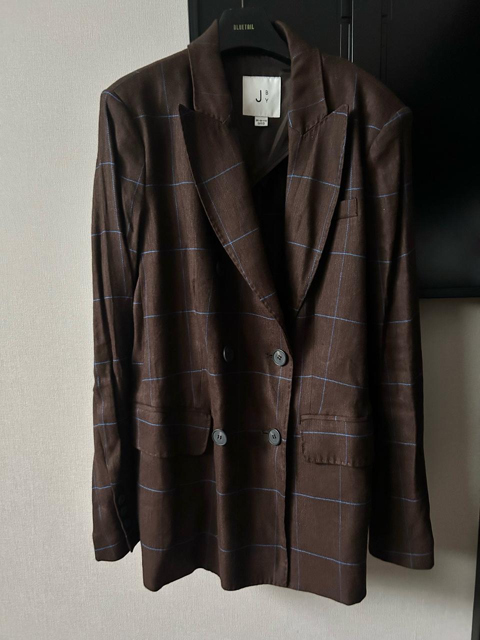 J by 브라운 더블버튼 자켓