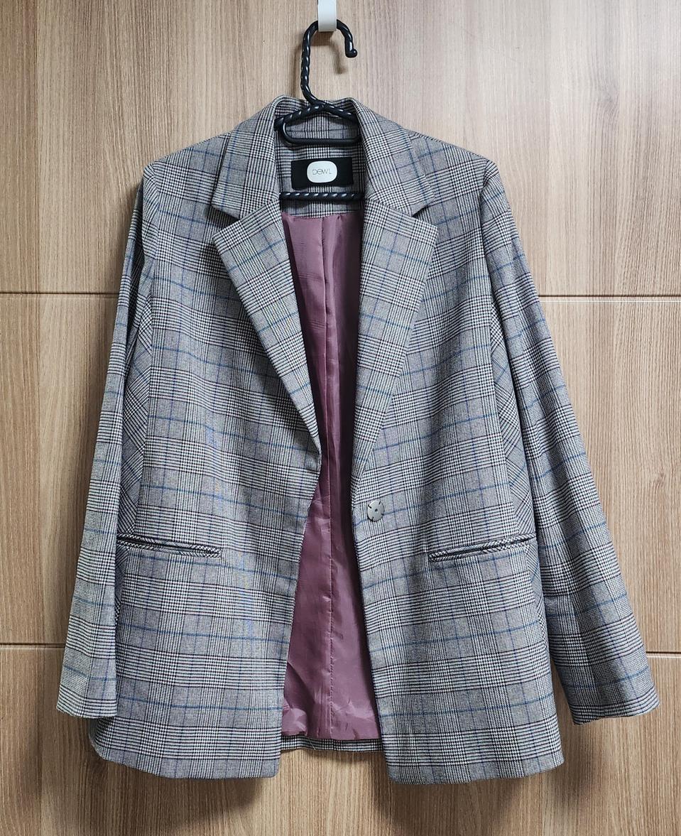 DEWL 듀엘 체크 자켓 55 ( S ) 여성자켓 아우터 블레이저