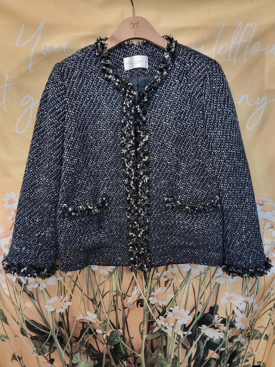 트위드자켓 누빔 F