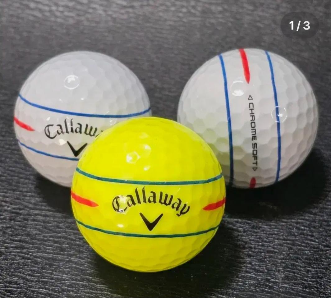 캘러웨이 크롬소프트 360 트리플트랙 A+급30개  골프공 로스트볼